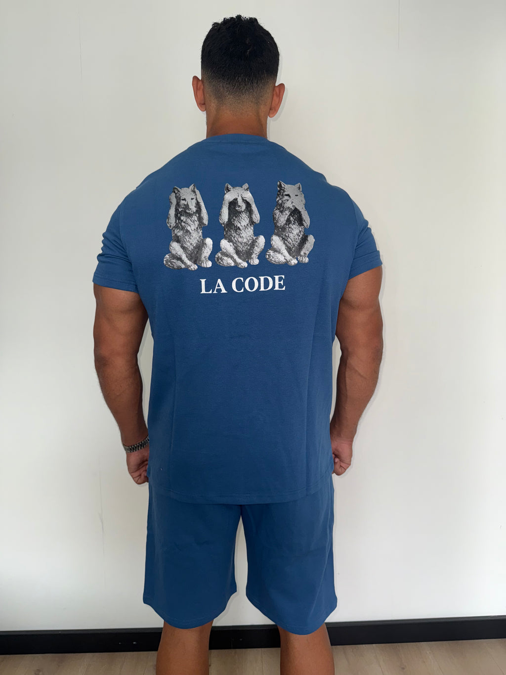 Zomerset donkerblauw met zilver