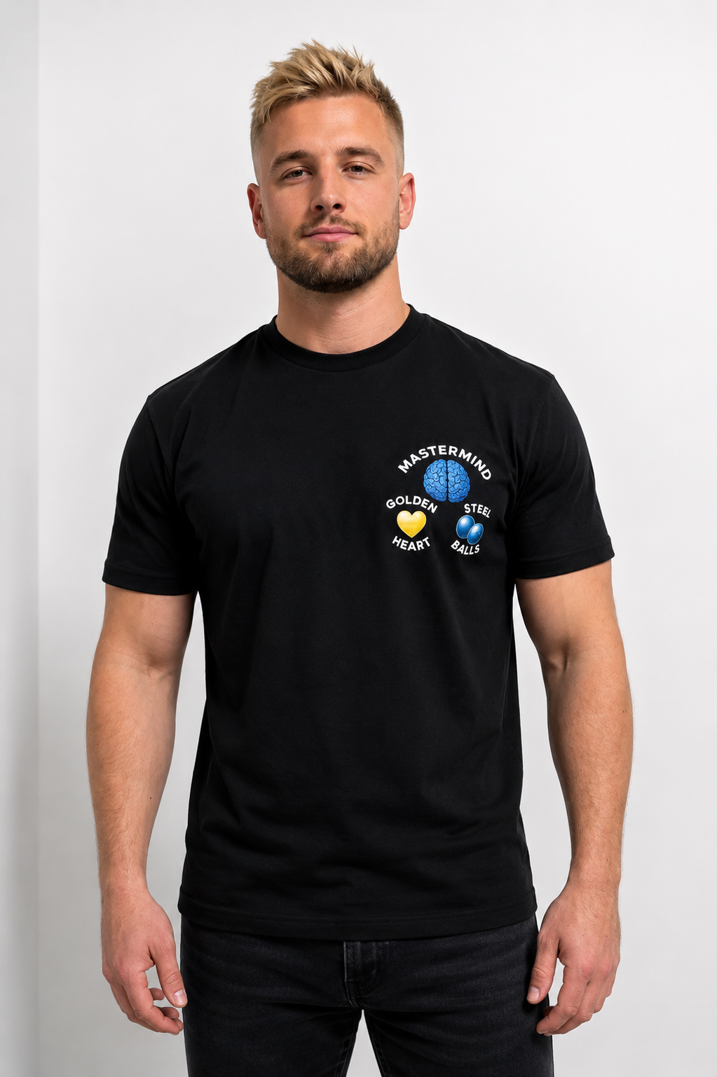 T-shirt - Mastermind zwart