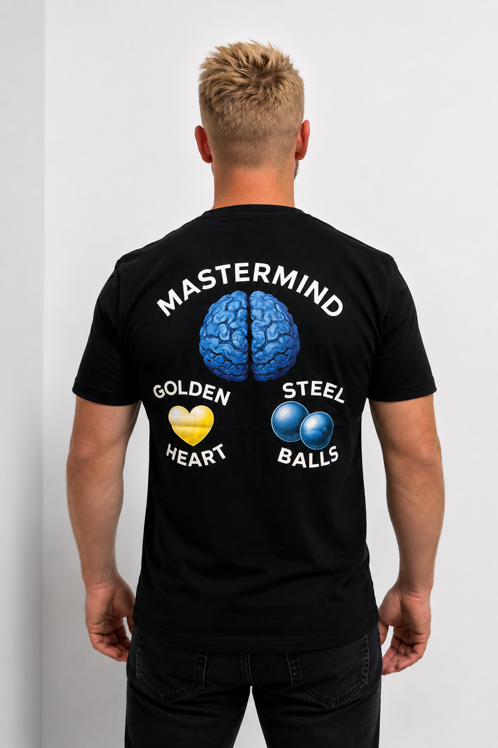 T-shirt - Mastermind zwart